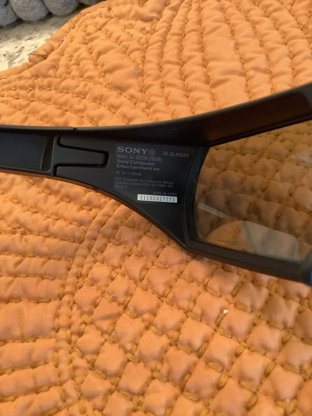 Sony CECH-ZEG1U 3D Glasses